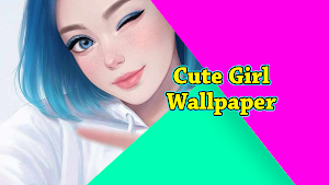 Cute Girl Wallpaper Screenshot 1