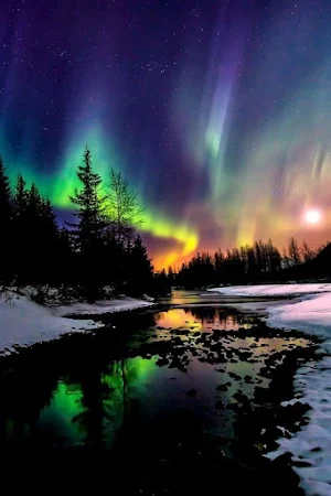 Aurora wallpaper Screenshot 0