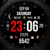 WIN Super InfMod M: watch face