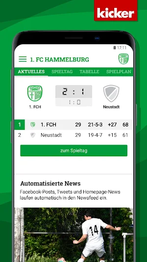 1. FC Hammelburg Screenshot 2