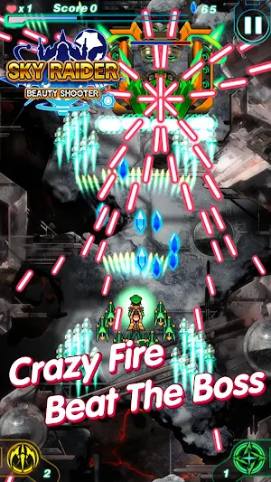 Sky Raider - Beauty Shooter Screenshot 3