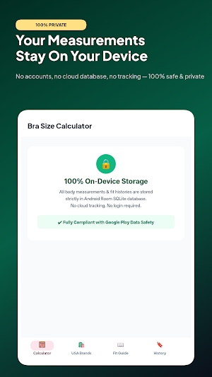 Bra Size Calculator & Fit Screenshot 2