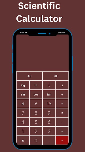 Scientific Calculator Screenshot 0