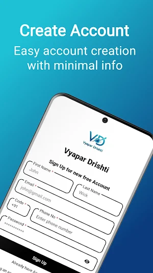 Vyapar Drishti - Tax Billing Screenshot 0