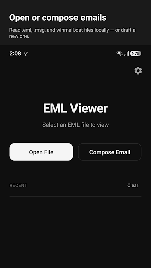 EML Viewer Screenshot 0