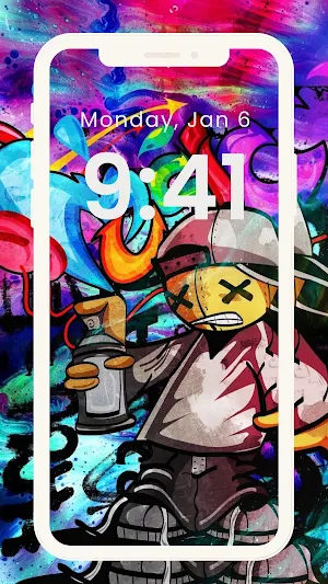 Graffiti Wallpaper Screenshot 1