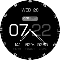 Key072 Analog Watch Face