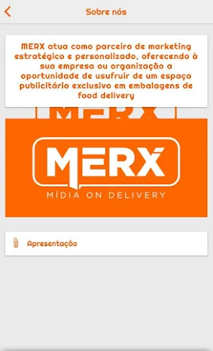 MERX Mídia on Delivery Screenshot 0