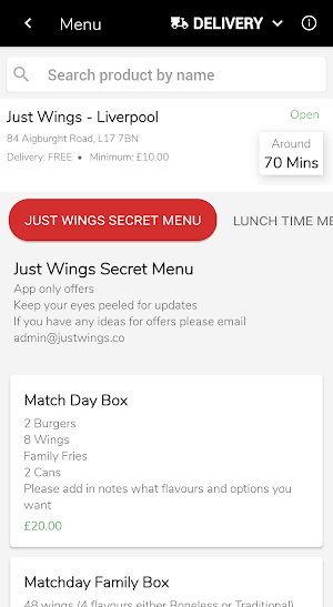 Just Wings Screenshot 1