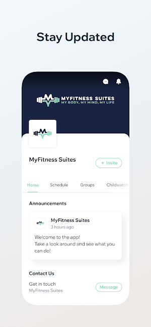 MyFitness Suites Screenshot 0