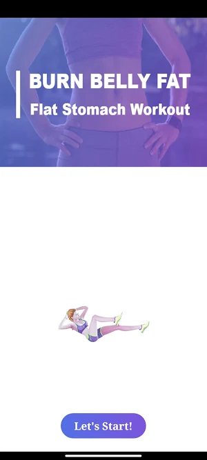 Flat Stomach Workout Screenshot 2