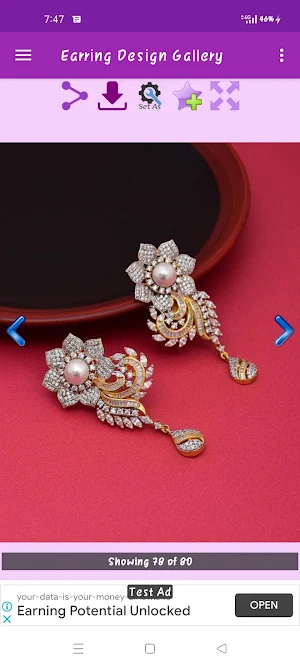 Earring Design Gallery Screenshot 2