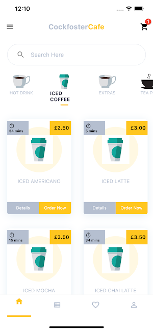 Cockfosters Cafe Screenshot 2