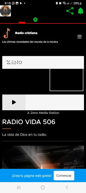 RADIO VIDA 506 Screenshot 2