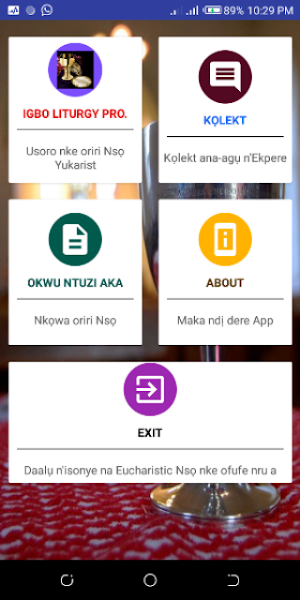 Igbo Liturgy Pro. Screenshot 1