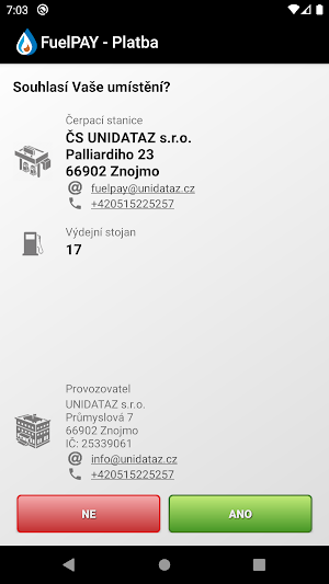 FuelPAY Screenshot 1
