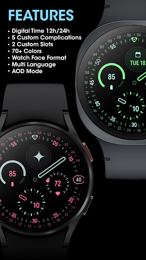 MDS468 Rotate Watch Face Screenshot 2