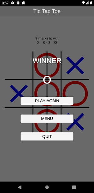 Tic Tac Toe: AI and friends Screenshot 1