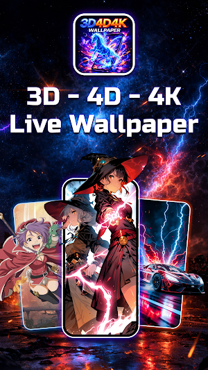 3D 4D 4K Live Wallpaper Screenshot 0