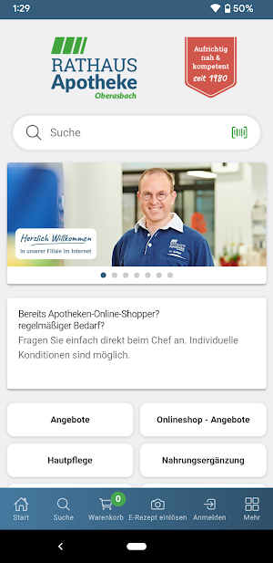 E-Rezept Shop Oberasbach Screenshot 0