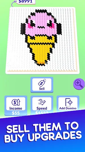 Domino Art Clicker Screenshot 2