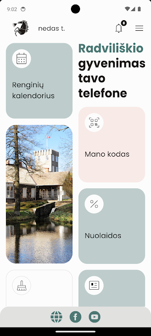 Radviliškiečio Kortelė Screenshot 1