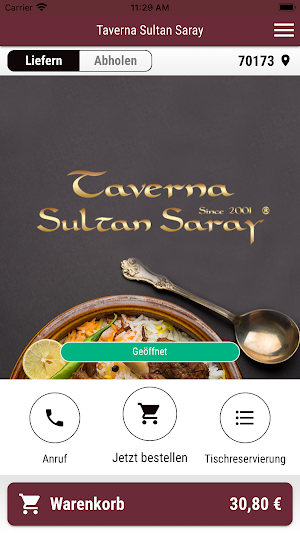 Taverna Sultan Saray Screenshot 0