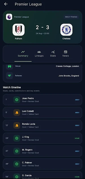 YUCINE LiveFootball TV Screenshot 1