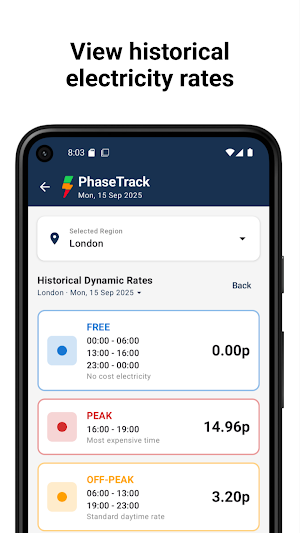 PhaseTrack: FreePhase Tracker Screenshot 1
