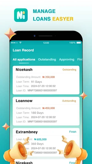 Nicekash - Fast an Safe loan Screenshot 2