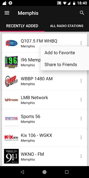 Memphis Radio Stations - Tenne Screenshot 1