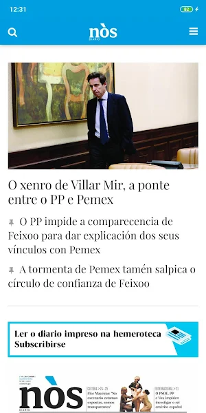 Nós Diario Screenshot 0