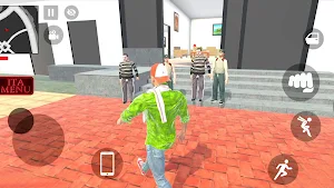 Indian City Bike Driving Game Screenshot 1