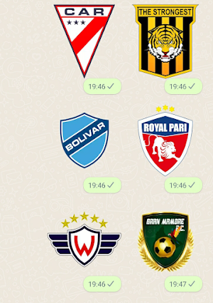 Stickers de Fútbol Boliviano Screenshot 2