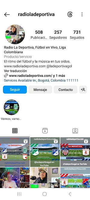 Radio La Deportiva Screenshot 2