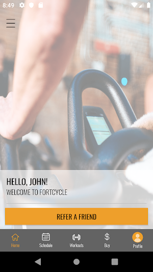 FortCycle Indoor Cycling Screenshot 1