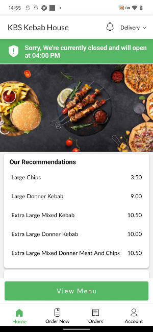 KBS Kebab House Screenshot 1