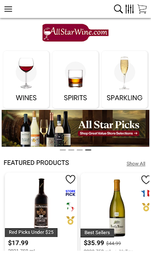 All Star Wine & Spirits Screenshot 2