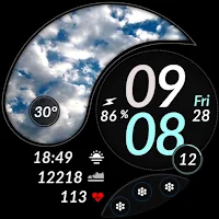 Weather Yin Yang Minimal IW104
