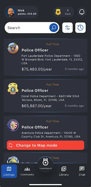 Police Jobs Screenshot 0