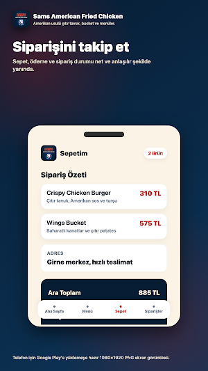 Sams American Fried Chicken Screenshot 0