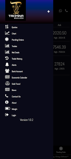 Tahmina Bullion Screenshot 1