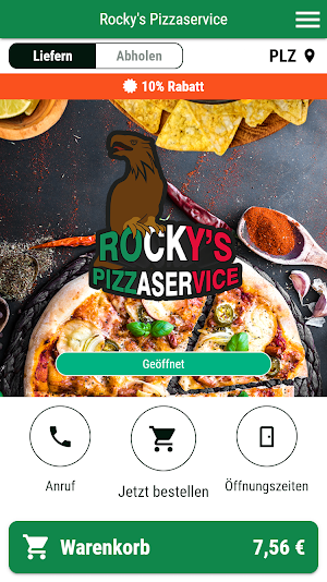 Rocky's Pizzaservice Screenshot 0