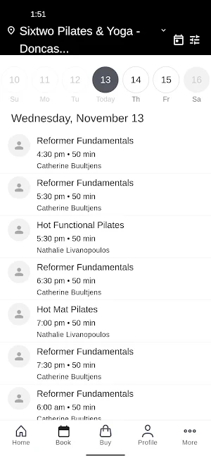 Sixtwo Pilates & Yoga Screenshot 1