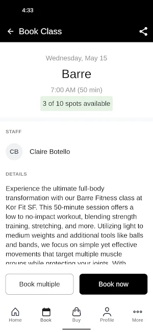 kor FIT SF Screenshot 2