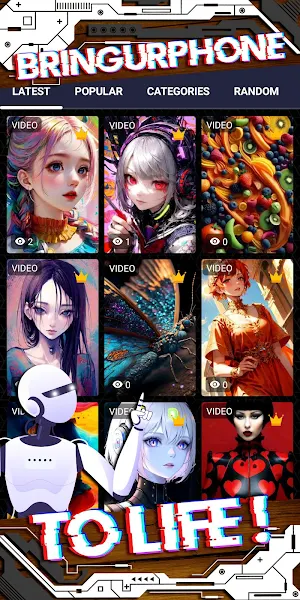 AI wallpaper Screenshot 1