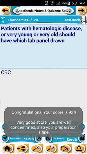 Anesthesia Exam Review Study Notes & Flashcards Screenshot 3