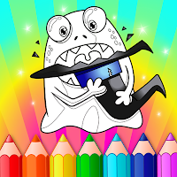 Halloween Monster Coloring Book