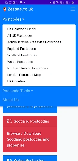Zestate UK Real Estate Search Screenshot 3