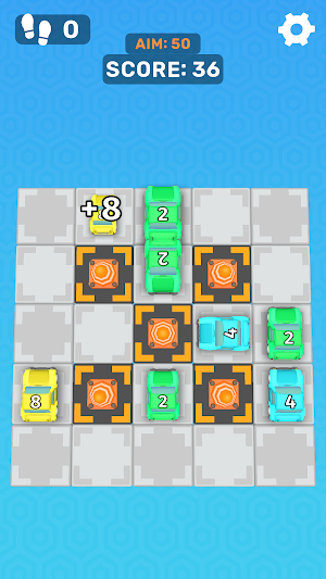 Traffic Jam: Merge Cars 2048 Screenshot 3